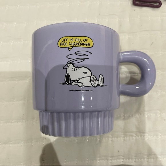 Peanuts Lavender Ceramic Mug - Picture 3 of 5